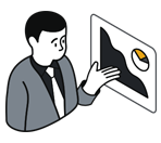 Industry cluster icon