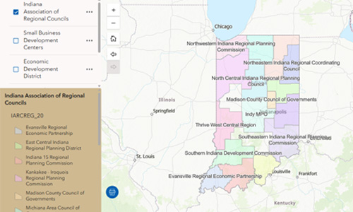 Indiana Regions
